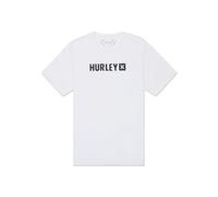 Hurley Evd The Box SS Camiseta, Blanco 2, S para Hombre