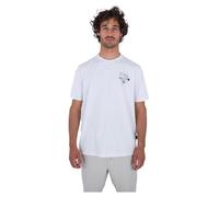 Hurley Camiseta M Kai Lenny Hawaii SS, Blanco, S para Hombre