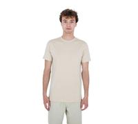 Hurley Camiseta M Low Tide SS, Crema, S para Hombre