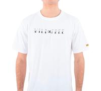 Hurley Camiseta M Toledo Wild SS, Blanco, S para Hombre