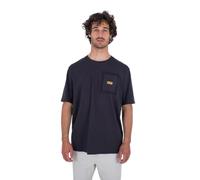 Hurley M Toledo Pocket SS tee Camiseta, Negro, S para Hombre