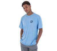 Hurley, Camiseta Manga Corta Hombre, Corner, S, Azul