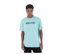 Hurley, Camiseta Manga Corta Hombre, The Box, S, Azul