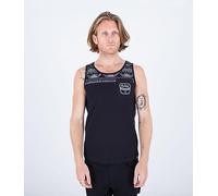 Hurley Camiseta sin Mangas Oceancare Columbia, Negro, M para Hombre