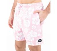 Hurley Cannonball Volley 17" Pantalones Cortos, Pirulí, S para Hombre