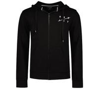 Hurley Capucha con Cremallera M Sudadera, Negro, XL para Hombre