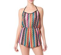 Hurley Chevron Knti LS Túnica Vestido Informal, Negro Multi, XS para Mujer
