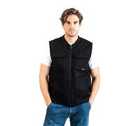 Hurley Chip Worker Vest, Chaleco Hombre, Negro (Black), L