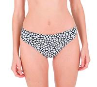 Hurley Daisy Fields-Pantalón de Cintura Alta Bragas de Bikini, Negro, M para Mujer