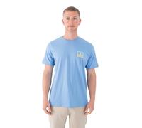 Hurley Divide Camiseta, Azul, M Men's