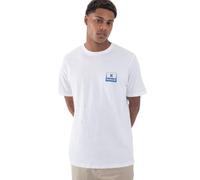 Hurley Divide Camiseta, Blanco, L Men's