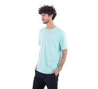 Hurley Evd Circle Gradient SS Camiseta, Tropical Mist Htr, L para Hombre