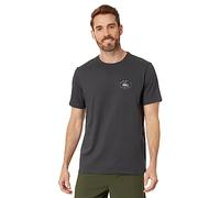 Hurley Evd Explr Campin SS Camiseta, Gris Piedra Oscuro, M para Hombre
