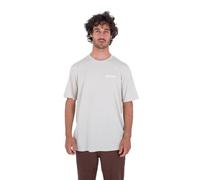 Hurley Evd Four Corners SS Camiseta, Crema, L para Hombre