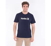 Hurley Evd Wash Core Oao Solid Tee, T Shirt Hombre, Obsidian, S