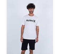 Hurley Evd Wsh Core Oao Solid Tee, Camiseta Hombre, Blanco, S