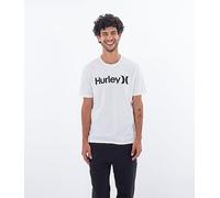 Hurley Evd WSH O & o Solid SS Camiseta, Blanco, L para Hombre