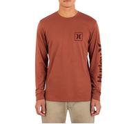 Hurley Everyday Oao Icon Long Sleeve Zion Rust Talla: L | Outlet | Hombre | Marrón