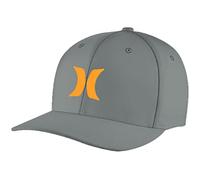 Hurley Gorra OAO Stretchfitted de béisbol Baseball (S/M (54-57 cm) - Gris)