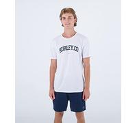 Hurley H20 Dri Authentic Tee, Camiseta Hombre, Blanco, M
