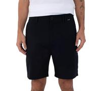 Hurley H2o-dri Coastal 19" Short Sleeve T-Shirt Bermudas, Negro, 32 para Hombre