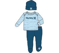 Hurley Hrlb Cloud Slub Footed 3 Piece Conjunto Gorra + Camiseta + Pantalón Niños