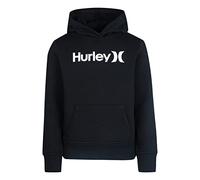 Hurley Hrlg One & Only Fleece Hoodie, Sudadera Con Capucha Niñas, Preta (Black), 8 Años