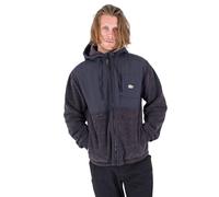 Hurley Huron Burrito Cremallera Completa Suéter sin Botones, Gris Piedra Oscuro, M para Hombre