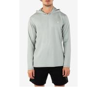 Hurley Hybrid Upf Hooded Upf Long Sleeve Light Stone Grey Talla: S | Sudaderas con Capucha Outlet | Hombre | Gris