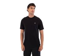 Hurley Icon Circle - Camiseta de Manga Corta para Hombre con Logotipo Negro