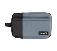 Hurley Kids' One and Only Small Items Travel Dopp Kit, Cool Grey/Black, Size