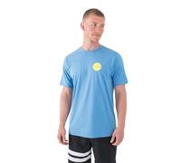 Hurley, Lycra Manga Corta Hombre, Everyday Hybrid UPF, XL, Azul