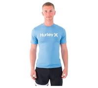 Hurley, Lycra Manga Corta Hombre, One & Only Quickdry, M, Azul