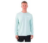 Hurley Everyday Hybrid UPF Lycra Manga Larga, Marron, M Men's