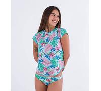 Hurley Lycra Mangas Cortas Mujer - Java Tropical