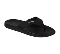 Hurley M Crest Flip Flop, Hombre, Black, 44 EU