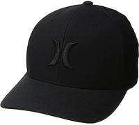 Hurley M Dri-Fit One&Only 2.0 Hat Gorra, Hombre, Black/Black, S/M
