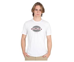 Hurley M Evd WSH Oval Checkers SS