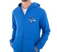 Hurley M Kai Lenny-Forro Polar con Cremallera Sudadera con Capucha, Ocean, XL para Hombre