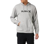 Hurley M OAO Solid Core Po Fleece Sudadera, Dk Grey Htr, S Hombre
