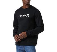 Hurley M OAO Solid Crew Fleece Sudadera, Black, S Hombre