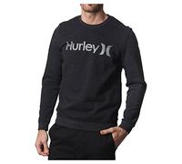 Hurley M One And Only Summer Crew, Sweatshirt Hombre, Negro, S
