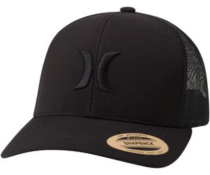 Hurley Men's Cap - Del Mar Snap Back Trucker Hat, Black