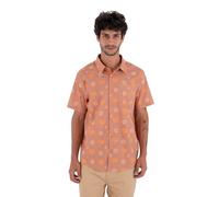 Hurley Men's Short-Sleeved Shirt - Printing Press Coconut