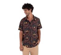 Hurley Men's Short-Sleeved Shirt - Printing Press Happy Face