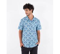 Hurley Men's Short-Sleeved Shirt - Printing Press Palm