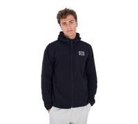 Hurley Mesa Ridgeline Cremallera Completa Camiseta, Negro Multi, Estándar, Medium