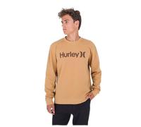 Hurley O&o Solid Fleece Crew Suéter sin Botones, Piedra terrestre, XL para Hombre