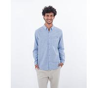 Hurley O&o Stretch LS Camisa, Oxford Azul, XXL para Hombre