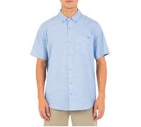 Hurley O&o Stretch Short Sleeve Blue Oxford 2 Talla: XXL | Camisas Casuales Outlet | Hombre | Azul